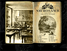 Tablet Screenshot of necromance.com